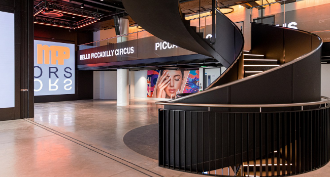 Below The Lights Staircase