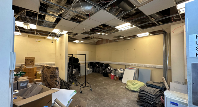 Existing Lower Ground Kitchen.