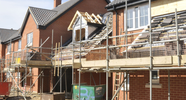 New Houses being Constructed