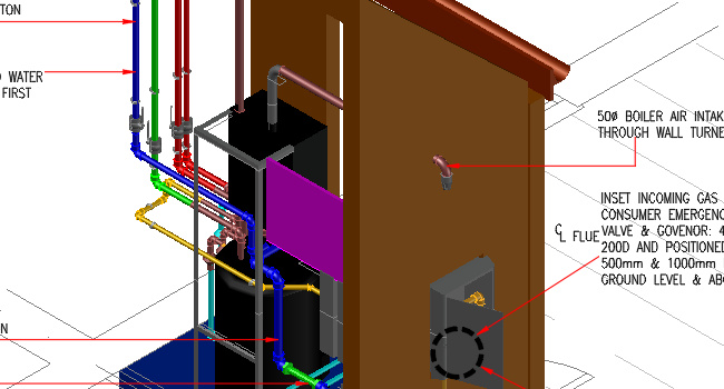 Typical MEP Services Cupboard